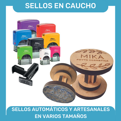 Sellos automaticos y artesanales