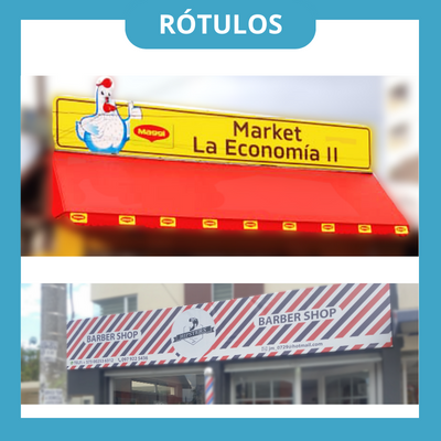 Rótulos publicitarios